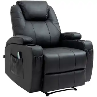 Netto Marken-Discount CLP Massagesessel Galena mit Liegefunktion I Relaxsessel mit Wärmefunktion I Ganzkörpermassage Angebot