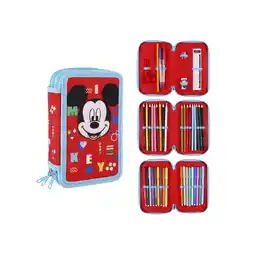 Netto Marken-Discount Komplettes Mickey Maus Federmäppchen 44-teilig Angebot