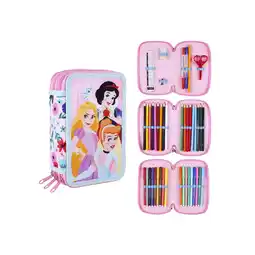 Netto Marken-Discount Prinzessinnen Schul-Etui 44-teiliges Komplettset Angebot
