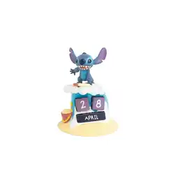Netto Marken-Discount Ewiger Kalender 3D Surfer in Blau mit 5 Blöcken Tagen und Monaten Angebot