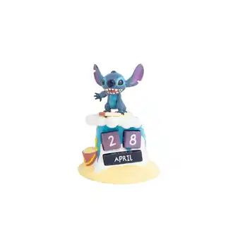 Netto Marken-Discount Ewiger Kalender 3D Surfer in Blau mit 5 Blöcken Tagen und Monaten Angebot