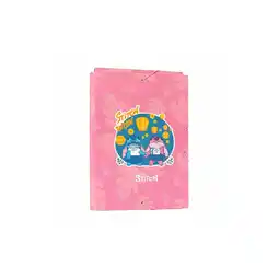 Netto Marken-Discount Mappe Gummiband A4 (24 x 34 cm) - Pinker Ordner als perfekter Angebot
