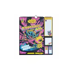 Netto Marken-Discount Niedlicher Wandkalender 2024/2025 Spiralkalender Aufhängehaken Angebot