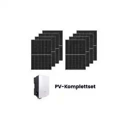 Netto Marken-Discount Photovoltaikanlage Solarpaneele + Wechselrichter - 3000 W SUNIQ Angebot
