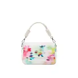 Netto Marken-Discount Desigual Handtasche Pukhet Mini Straigh Kleine Tasche verschwommenes Muster Angebot