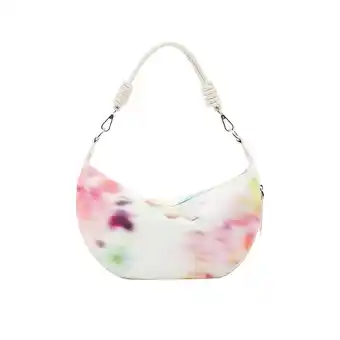 Netto Marken-Discount Desigual Handtasche Kuwait Mittelgroße Tasche verschwommenes Muster Angebot