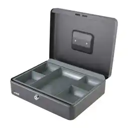 Netto Marken-Discount HMF 10130-02 Geldkassette mit Münzeinsatz, 30 x 24 x 9 cm, Schwarz Angebot