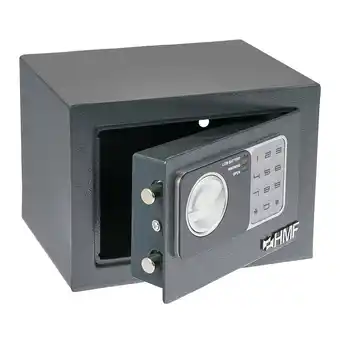 Netto Marken-Discount Möbeltresor Elektronikschloss, HMF 46126, 23 x 17 x 17 cm, Anthrazit Angebot