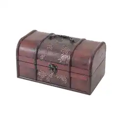 Netto Marken-Discount HMF 6411-125 Schatztruhe aus Holz, 25 x 15 x 13 cm, Klein, Japan Angebot