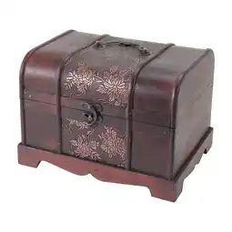 Netto Marken-Discount HMF 6411-130 Schatztruhe aus Holz, 30 x 23 x 21 cm, Klein, Japan Angebot
