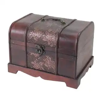 Netto Marken-Discount HMF 6411-130 Schatztruhe aus Holz, 30 x 23 x 21 cm, Klein, Japan Angebot