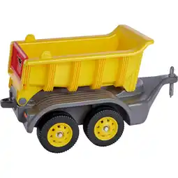 Netto Marken-Discount BIG Spielfahrzeug Power Worker Maxi Anhänger mit Anhängerkupplung Angebot