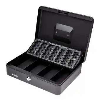 Netto Marken-Discount HMF 4215-02 Geldkassette mit Münzzählbrett, 30,5 x 24 x 8,5 cm, Schwarz Angebot