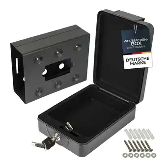 Netto Marken-Discount HMF 307-02 Anschraubbare Dokumentenbox, 20,0 x 15,5 x 7,0 cm, Schwarz Angebot