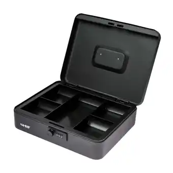 Netto Marken-Discount HMF 10017-02 Geldkassette mit Zahlenschloss, 30 x 24 x 9 cm, Schwarz Angebot