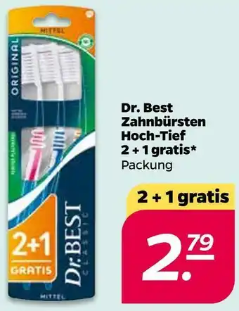 NETTO Dr. best zahnbürsten hoch-tief Angebot