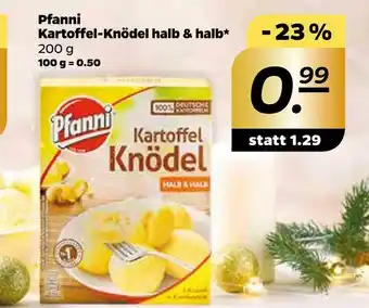 NETTO Pfanni kartoffel-knödel halb & halb Angebot