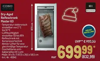 METRO Cqso dry-aged reifeschrank master 63 Angebot