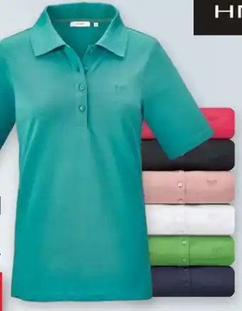 Handelshof HMG Damen Poloshirt Basic Angebot