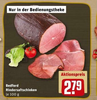 REWE Bedford rindersaftschinken Angebot
