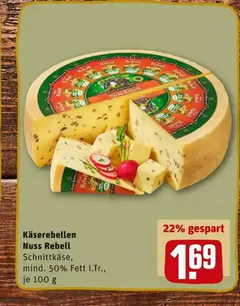 REWE Käserebellen nuss rebell Angebot