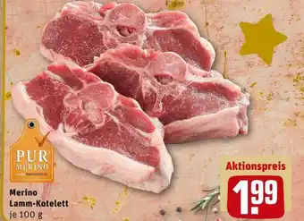 REWE Merino lammkotelett Angebot