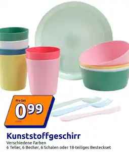 Action Kunststoffgeschirr Angebot