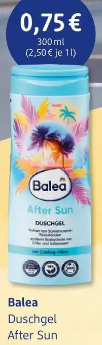 dm drogerie Balea Duschgel After Sun Angebot
