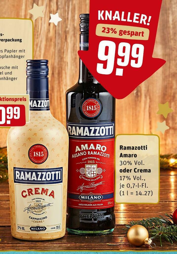 Erstaunlich Ramazzotti Im Angebot Rewe Fotos