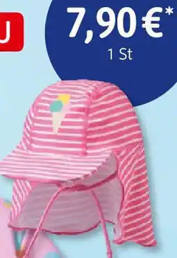 dm drogerie PUSBLU UV Bademütze in Rosa Angebot