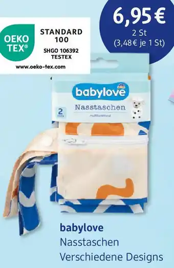 dm drogerie babylove Nasstaschen Angebot