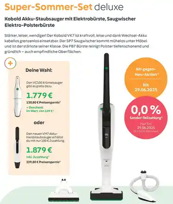 Vorwerk Super-Sommer-Set deluxe Angebot