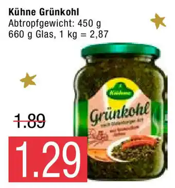 Marktkauf Kühne Grünkohl 660g Angebot