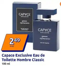 Action Capace Exclusive Eau de Toilette Hombre Classic Angebot