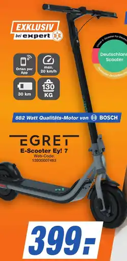 K+B Expert EGRET E-Scooter Ey! 7 Angebot