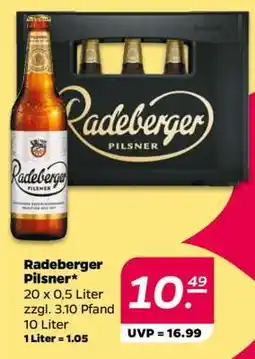 NETTO Radeberger Pilsner Angebot