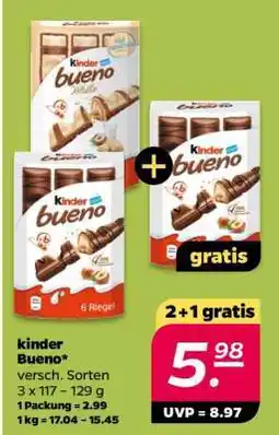 NETTO Kinder Bueno Angebot