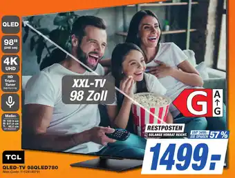 K+B Expert TCL QLED-TV 98QLED780 Angebot
