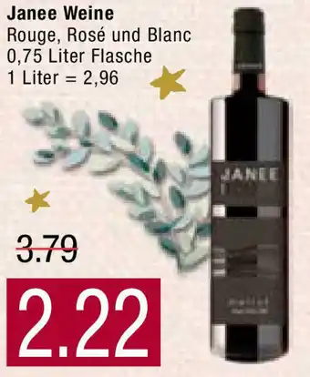 Marktkauf Janee Weine 0,75L Angebot