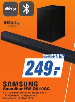 K+B Expert SAMSUNG Soundbar HW-Q610GC Angebot
