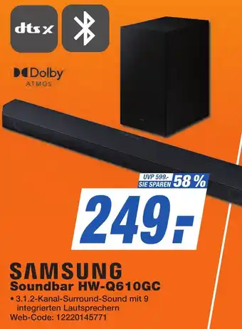 K+B Expert SAMSUNG Soundbar HW-Q610GC Angebot