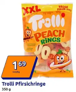 Action Trolli Pfirsichringe Angebot