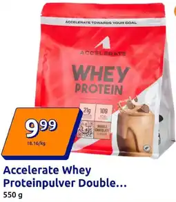 Action Accelerate Whey Proteinpulver Double... Angebot