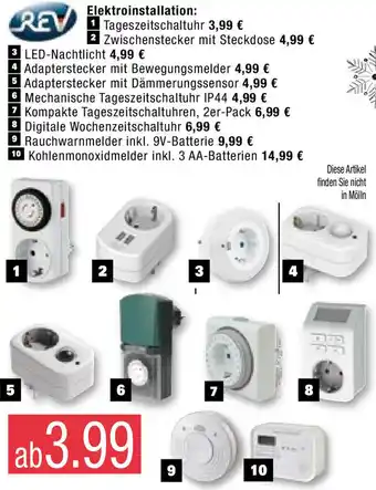 Marktkauf REV Elektroinstallation Angebot