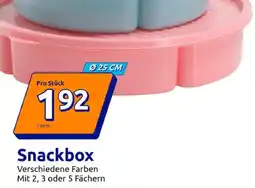 Action Snackbox Angebot
