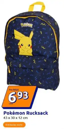 Action Pokémon Rucksack Angebot