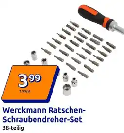 Action Werckmann Ratschen Schraubendreher-Set Angebot