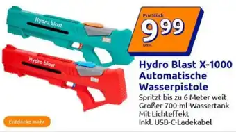 Action Hydro Blast X-1000 Automatische Wasserpistole Angebot