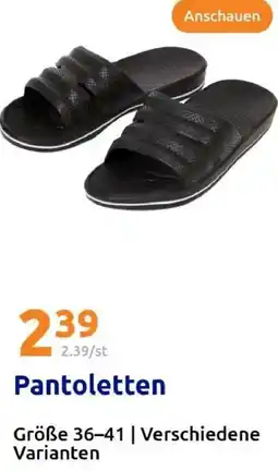 Action Pantoletten Angebot