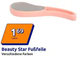 Action Beauty Star Fußfeile Angebot